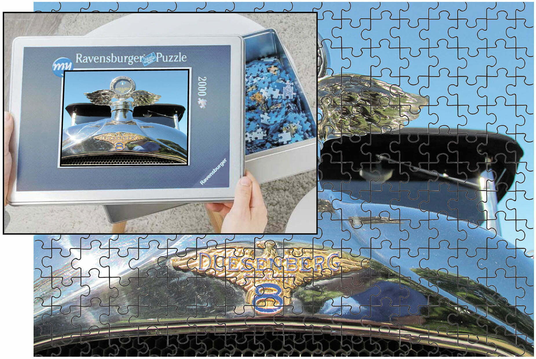 Lettner-Trans Ravensburger Foto-Puzzle 2000 Teile - Original Qualität